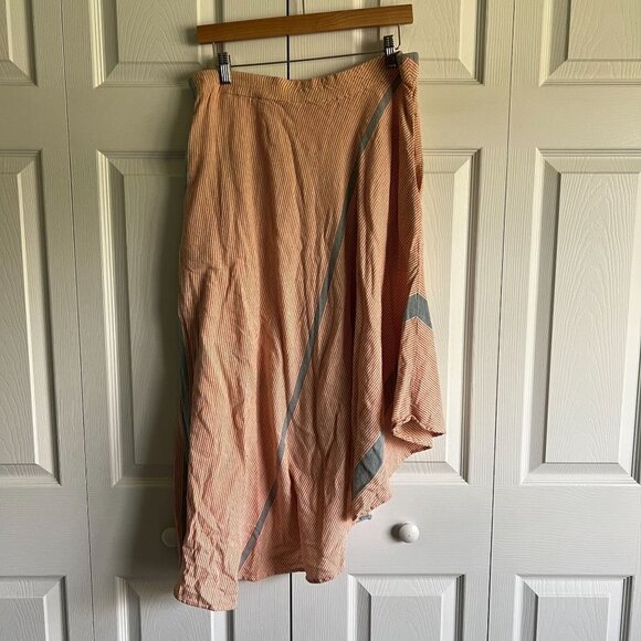 Apiece Apart Turkanna Pink Asymmetrical Skirt Women's Size 6 - Picture 7 of 7